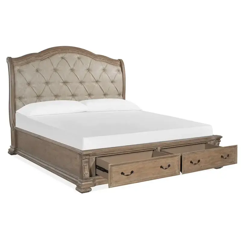 B5132-62h-st Magnussen Home Furniture Marisol Bedroom Furniture Bed