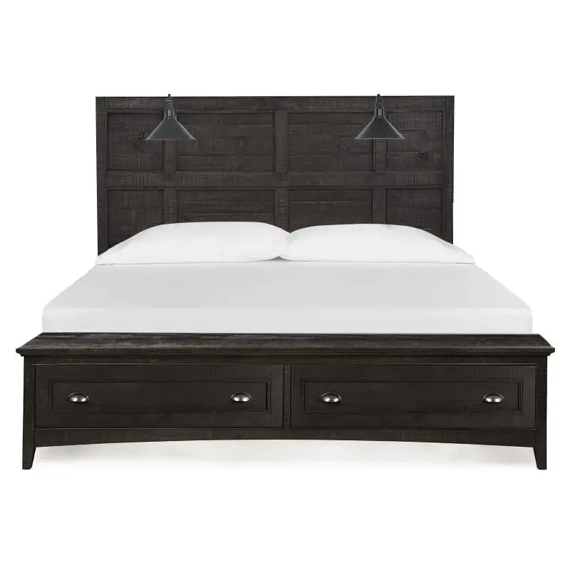 B4399-59h-st Magnussen Home Furniture Westley Falls Bedroom Furniture Bed