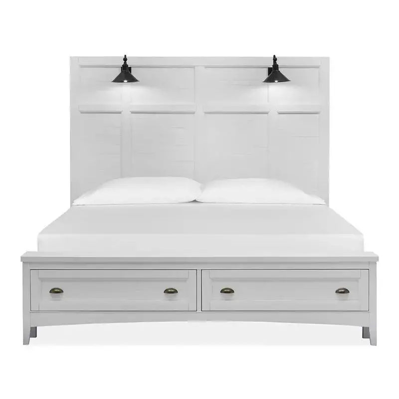 B4400-69h-st Magnussen Home Furniture Heron Cove Bedroom Furniture Bed