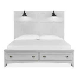 B4400-69h-ck-st Magnussen Home Furniture Heron Cove Bedroom Furniture Bed