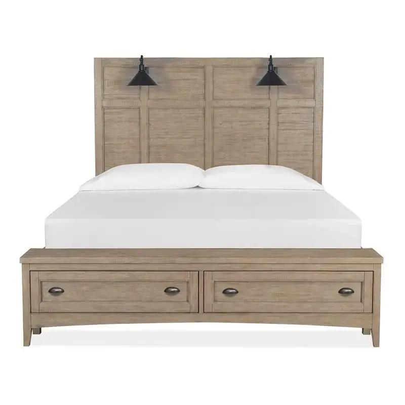 B4805-69h-st Magnussen Home Furniture Paxton Place Bedroom Furniture Bed