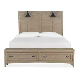 B4805-69h-ck-st Magnussen Home Furniture Paxton Place Bedroom Furniture Bed