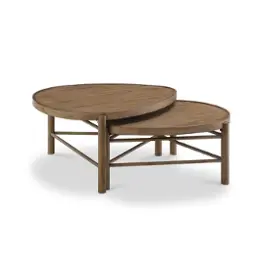T5558-52 Magnussen Home Furniture Hadleigh Living Room Furniture Nesting Table