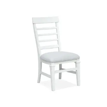 D5611-62wh Magnussen Home Furniture Charleston Dining Room Furniture Dining Chair