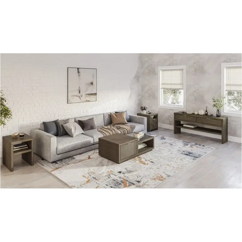 T5653-43 Magnussen Home Furniture Merrick Living Room Furniture Cocktail Table