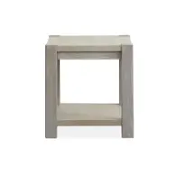 T5701-03 Magnussen Home Furniture Burgess Living Room Furniture End Table