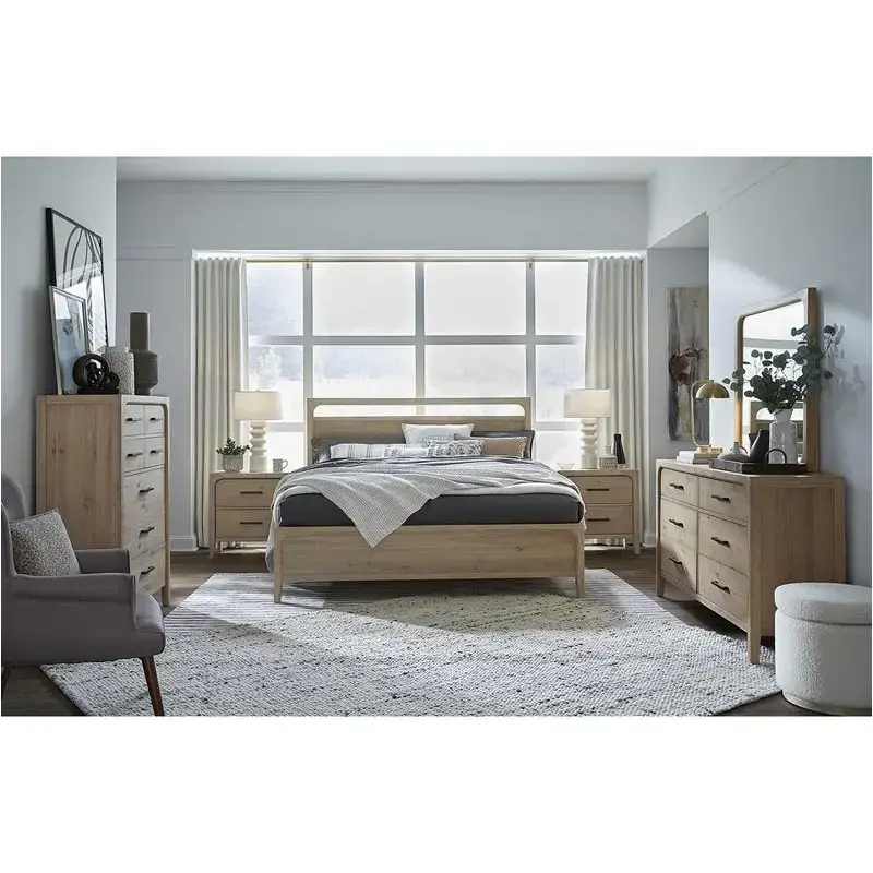 B5684-54h Magnussen Home Furniture Somerset Bedroom Furniture Bed