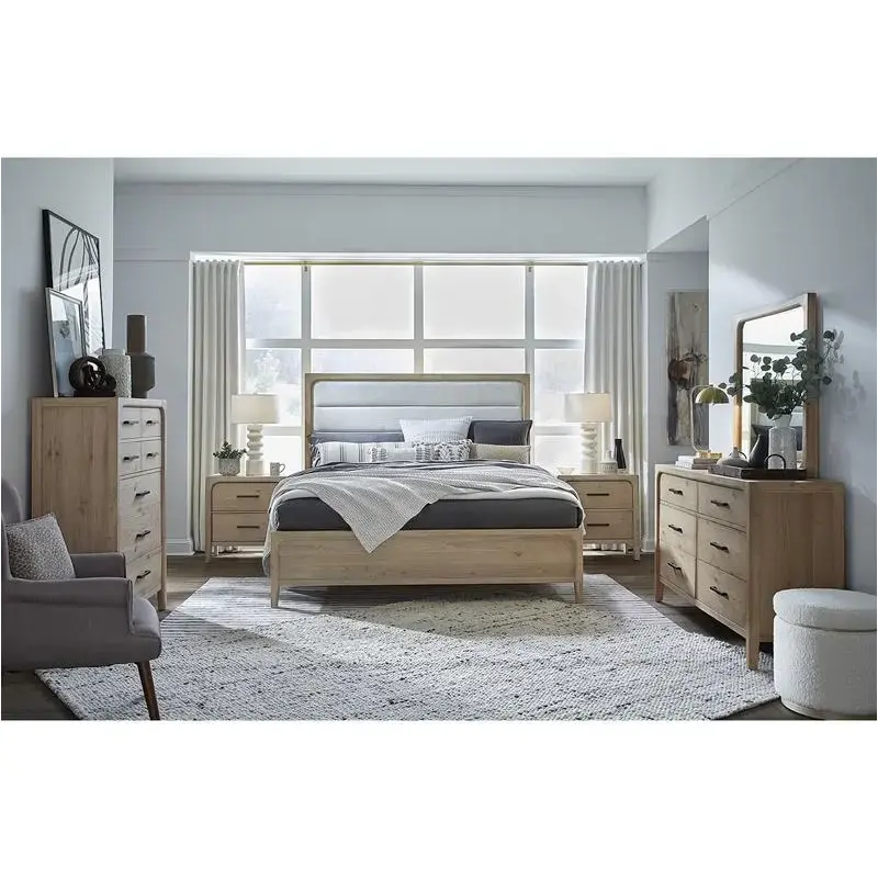 B5684-55h Magnussen Home Furniture Somerset Bedroom Furniture Bed