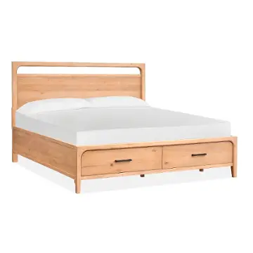 B5684-64h-64sf-74r Magnussen Home Furniture Somerset Bedroom Furniture Bed