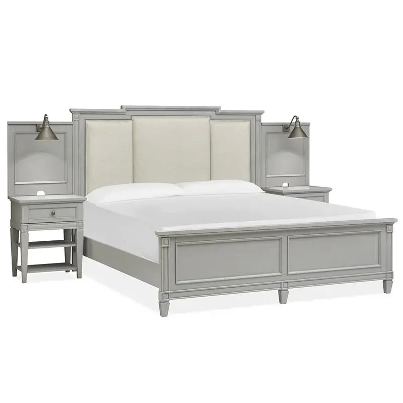 B5668-55h-54f-54r-05t-05 Magnussen Home Furniture Glenbrook Bedroom Furniture Bed