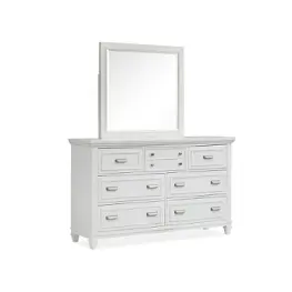 B5611-20wh Magnussen Home Furniture Charleston Bedroom Furniture Dresser