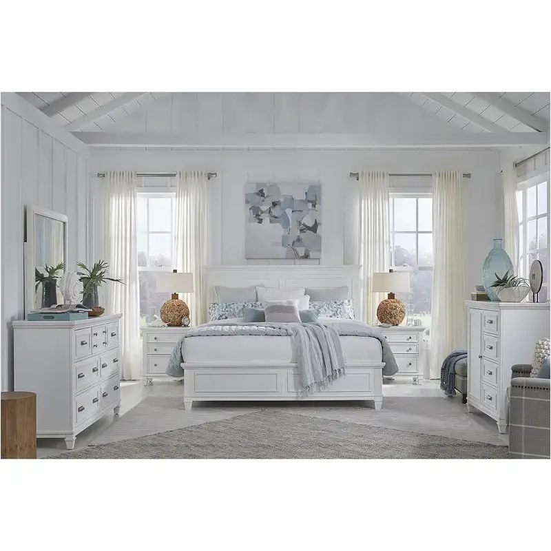 B5611-64hwh Magnussen Home Furniture Charleston Bedroom Furniture Bed