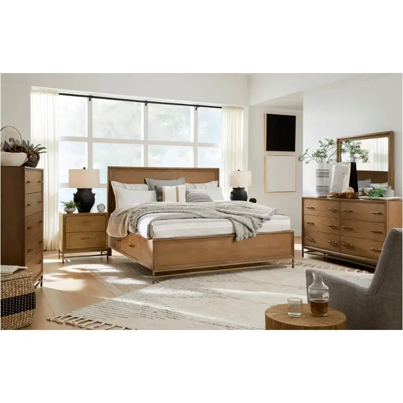 B5570-74a Magnussen Home Furniture Lindon Bedroom Furniture Bed