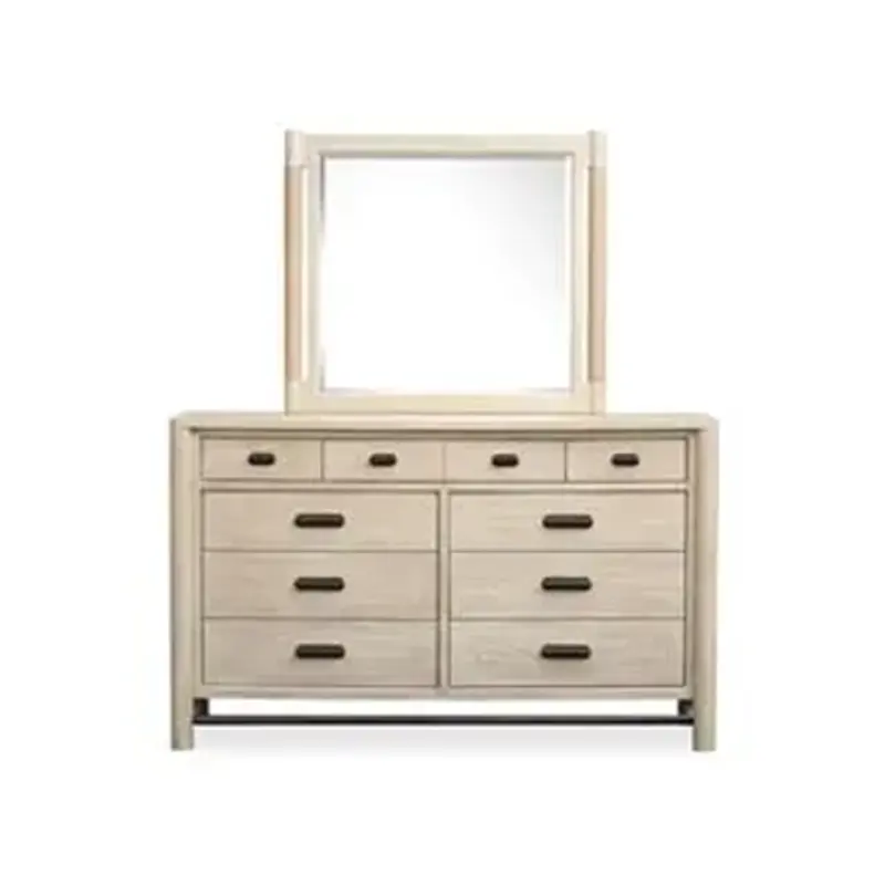 B5783-40 Magnussen Home Furniture Sunset Cove - Brown Bedroom Furniture Mirror