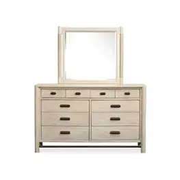 B5783-40 Magnussen Home Furniture Sunset Cove - Brown Bedroom Furniture Mirror