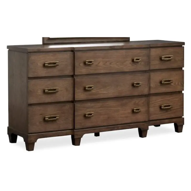 B5832-20 Magnussen Home Furniture Sugar Mill - Brown Bedroom Furniture Dresser