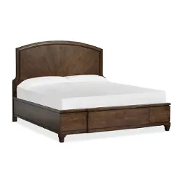 B5832-64h Magnussen Home Furniture Sugar Mill - Brown Bedroom Furniture Bed