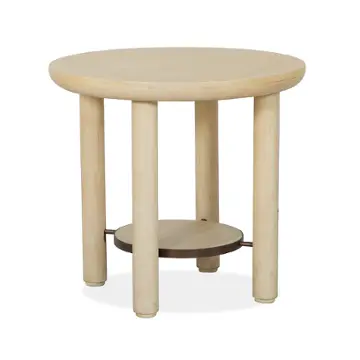T5783-05 Magnussen Home Furniture Sunset Cove - Brown Living Room Furniture End Table