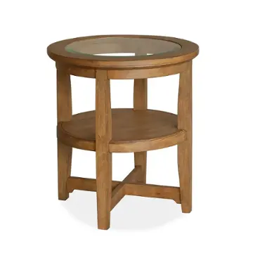 T5814-02 Magnussen Home Furniture Durant Living Room Furniture End Table