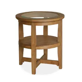 T5814-02 Magnussen Home Furniture Durant Living Room Furniture End Table