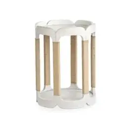 T5879-35 Magnussen Home Furniture Sunset Cove - White Living Room Furniture End Table