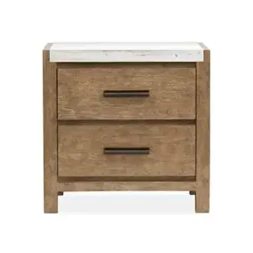 B5768-01 Magnussen Home Furniture Plum Creek Bedroom Furniture Nightstand