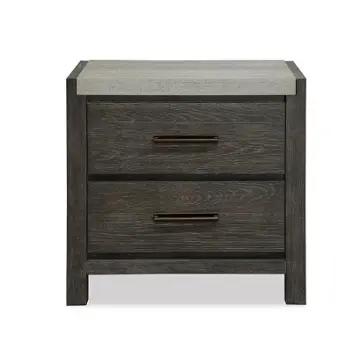 B5990-01 Magnussen Home Furniture Plum Creek - Black Bedroom Furniture Nightstand