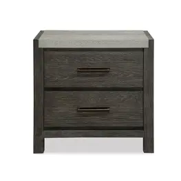 B5990-01 Magnussen Home Furniture Plum Creek - Black Bedroom Furniture Nightstand