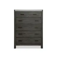 B5990-10 Magnussen Home Furniture Plum Creek - Black Bedroom Furniture Chest