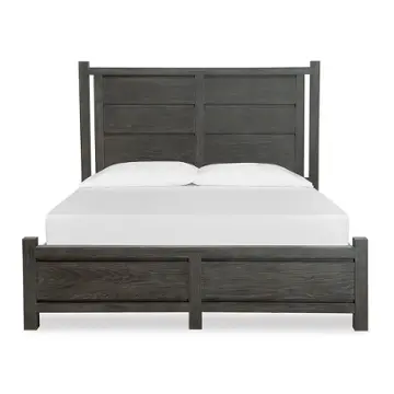 B5990-64h Magnussen Home Furniture Plum Creek - Black Bedroom Furniture Bed