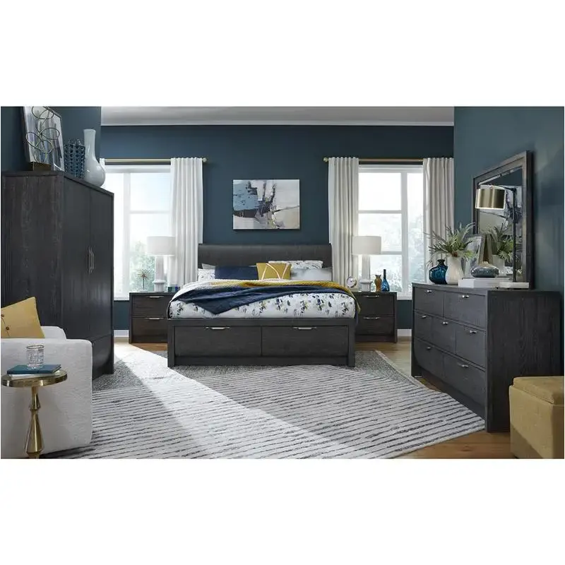 B5890-74a Magnussen Home Furniture Kinsley Bedroom Furniture Bed