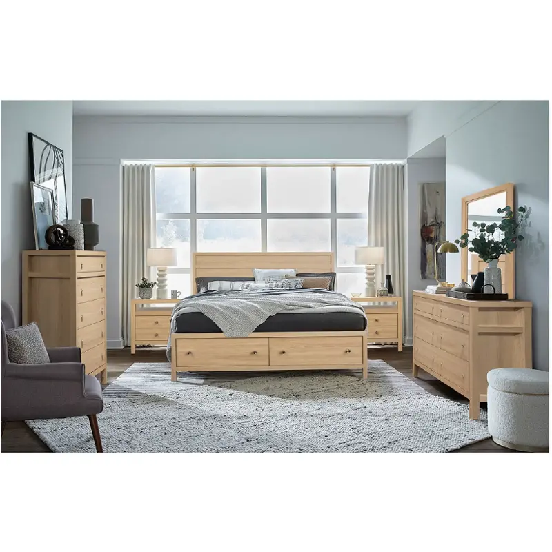 B5906-64h-64sf-74r Magnussen Home Furniture Merrifield Bedroom Furniture Bed