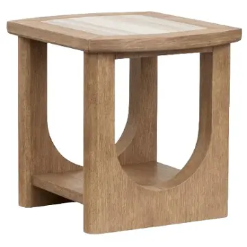 T5950-03 Magnussen Home Furniture Bradford Living Room Furniture End Table