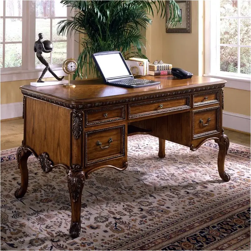 1641-912 Samuel Lawrence Furniture Monaco Home Office Furniture Desk