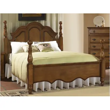 SENS BED LIGHT BROWN S シングル gin929 8056-250 Samuel Lawrence Furniture Bed