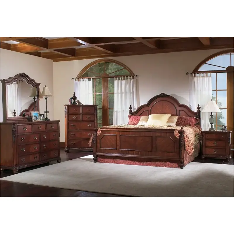 8062-270 Samuel Lawrence Furniture Farrington Bedroom Furniture Bed