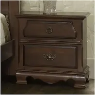 8057-050 Samuel Lawrence Furniture Pine Ridge - Dark Colonial Pine Bedroom Furniture Nightstand