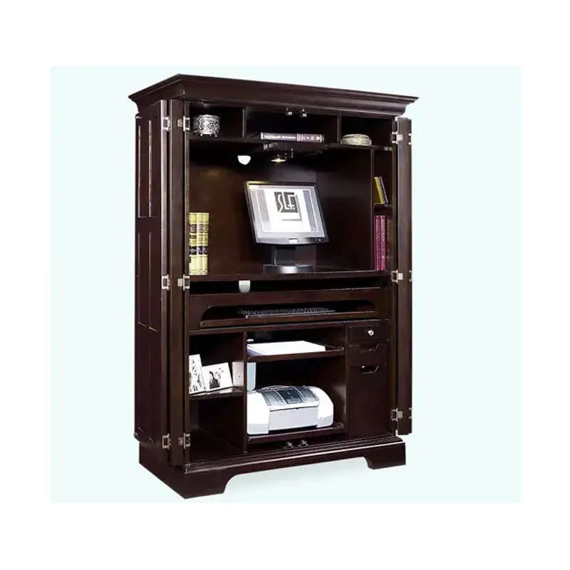 2316-945 Samuel Lawrence Furniture Grandview-merlot Home Office Furniture Armoire