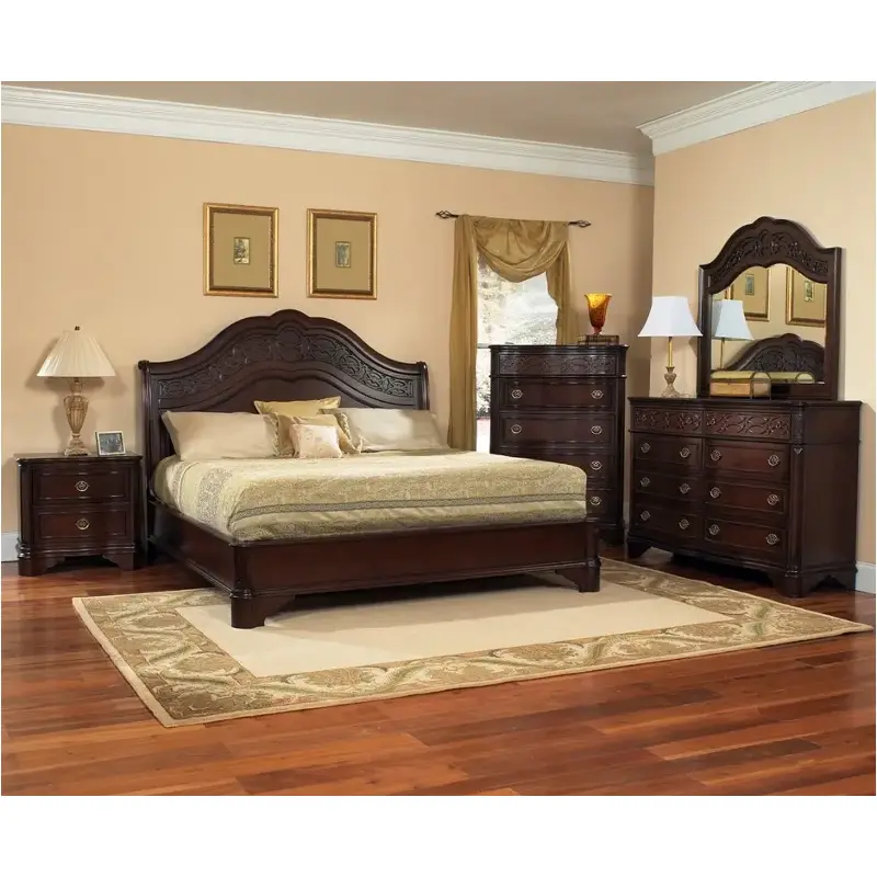 8106-252 Samuel Lawrence Furniture Spring Terrace Bedroom Furniture Bed