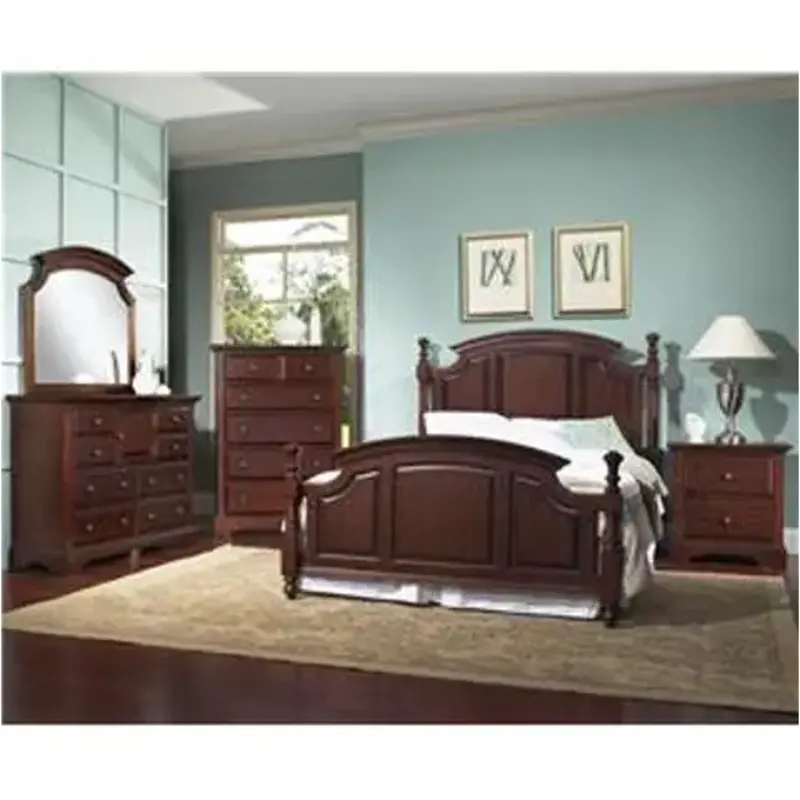 8112-250 Samuel Lawrence Furniture Woodberry Bedroom Furniture Bed