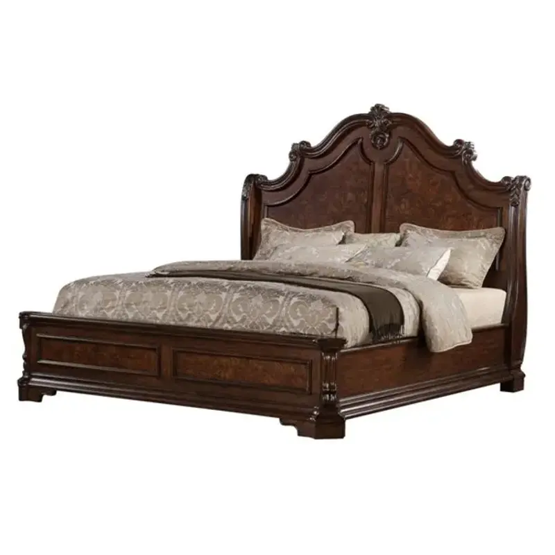 Monticello king store upholstered sleigh bed