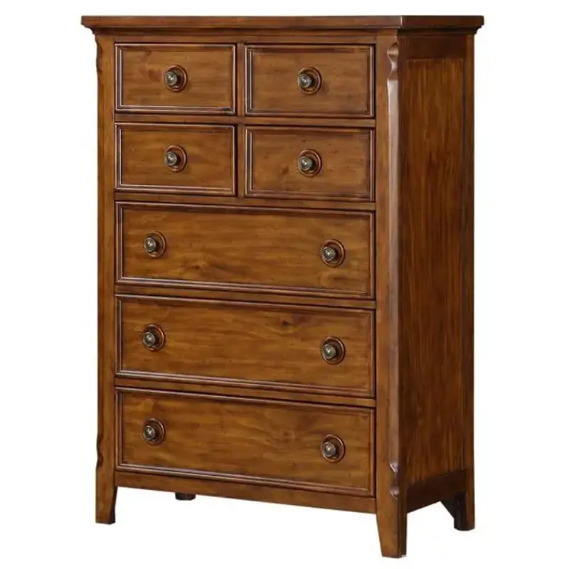 8278-040 Samuel Lawrence Furniture Drawer Chest-rustic Pine