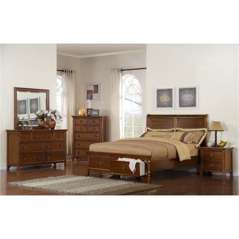 8278 270 Ck Samuel Lawrence Furniture Cumberland Rustic Pine Bed
