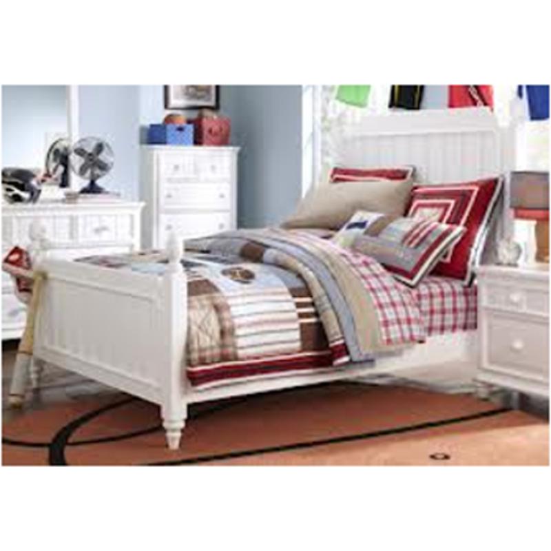 8466-630 Samuel Lawrence Furniture Summer Time Twin Poster Bed