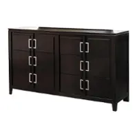 8672-010 Samuel Lawrence Furniture Brighton - Merlot Bedroom Furniture Dresser