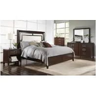 8672-250 Samuel Lawrence Furniture Brighton - Merlot Bedroom Furniture Bed
