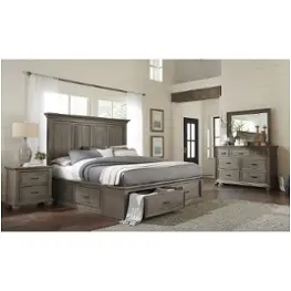 S095-270-279-416 Samuel Lawrence Furniture Chatham Park - Grey Bedroom Furniture Bed