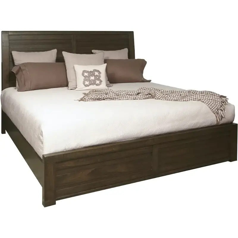 210-s076-250h Samuel Lawrence Furniture Ruff Hewn - Brown Bedroom Furniture Bed