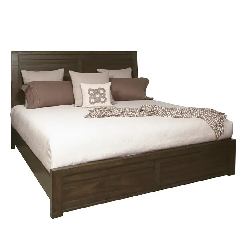 210-s076-400h Samuel Lawrence Furniture Ruff Hewn - Brown Bedroom Furniture Bed