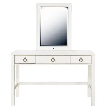 S458-432 Samuel Lawrence Furniture Bella White Bedroom Furniture Mirror